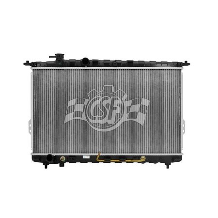 CSF 2928 1 Row Plastic Tank Aluminum Core Radiator 2928